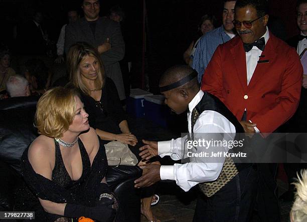 Cybill Shepherd, Gary Coleman and Ted Lange during 2004 TV Land Awards Airing March 17, 2004 - Backstage/Audience at The Pallidium in Hollywood,...