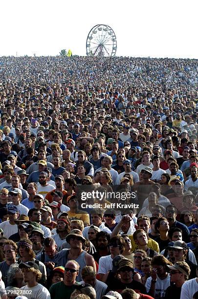 Atmosphere during Phish Coventry Festival 2004 - Day 1 at Coventry in Newport, Vermont, United States.