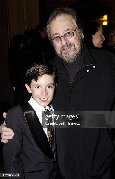 William Ulrich and Phil Ramone during 10th Annual Critics' Choice Awards - Audience and Backstage at Wiltern LG Theater in Los Angeles, California,...