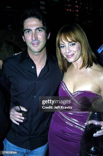 Josh Schwartz and Melinda Clarke during Fox TCA All Star Party at Dolce-Inside Coverage at Dolce in Los Angeles, California, United States.