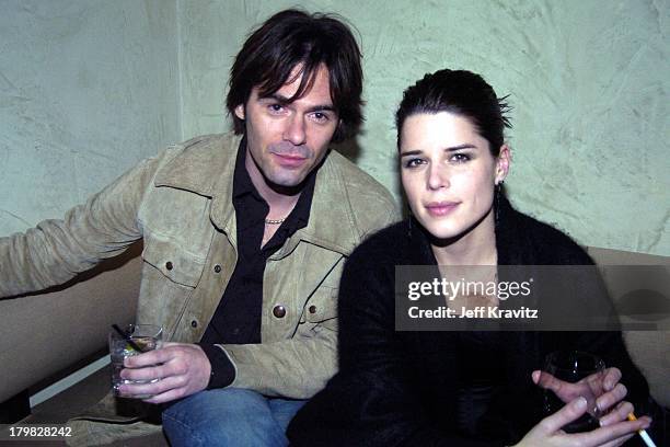 Billy Burke and Neve Campbell during Fox TCA All Star Party at Dolce-Inside Coverage at Dolce in Los Angeles, California, United States.