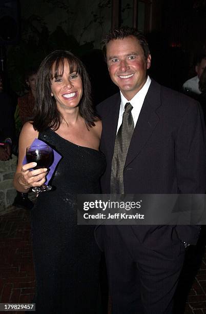 Melissa Rivers & John Endicott during HBO Emmy Party at Spago in Beverly Hills, California, United States.