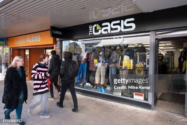 The Oasis shop which is reknowned institution for its market selling alternative, punk and goth fashion on 3rd November 2023 in Birmingham, United...