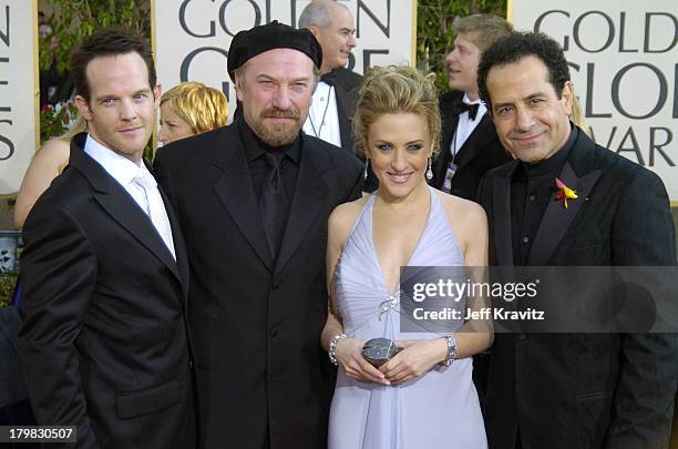 Jason Gray-Stanford, Ted Levine, Bitty Schram, and Tony Shalhoub