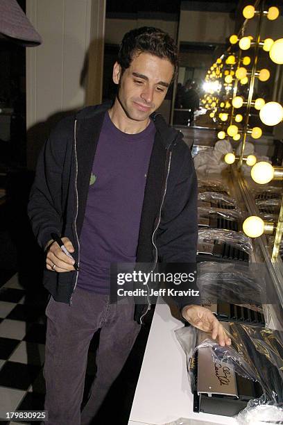 Dashboard Confessional during Honda Civic Tour Dashboard Confessional Car Give Away at Greek Theater in Los Angeles, California, United States.