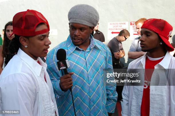 Suey during 2004 MTV Movie Awards - Backstage and Audience at Sony Pictures Studios in Culver City, California, United States.