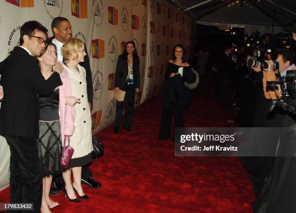 Cast of Saturday Night Live during 20th Annual Rock and Roll Hall of Fame Induction Ceremony - Red Carpet at Waldorf Astoria Hotel in New York City,...