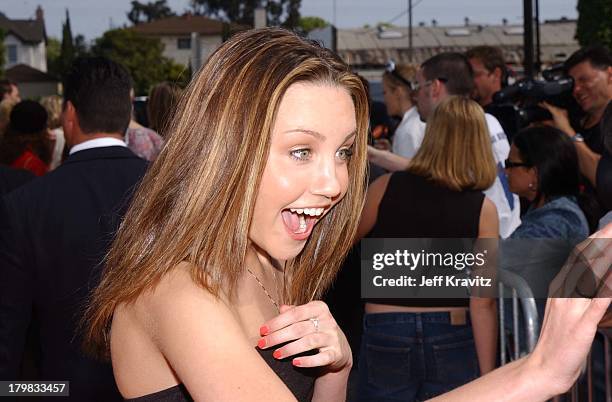 Amanda Bynes during Kid's Choice Awards Arrivals in Santa Monica, California, United States.