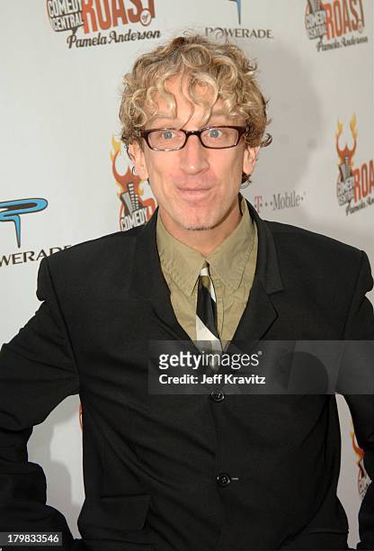 Andy Dick during Comedy Central Roast of Pamela Anderson - Red Carpet at Sony Studio in Culver City, California, United States.