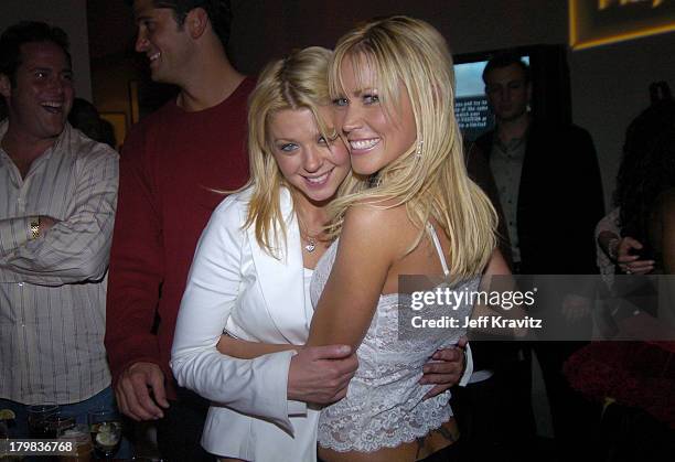 Tara Reid and Dalene Kurtis, Playmate of the Year 2002