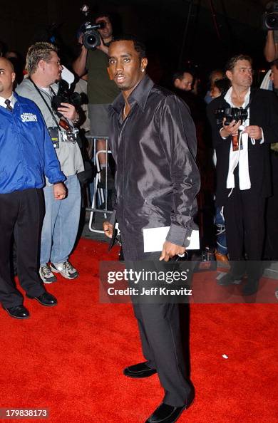Sean P. Diddy Combs During Michael Jackson Tribute Celebrating 30th