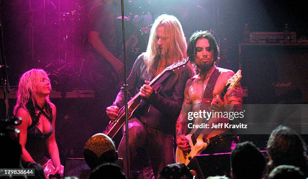 Jerry Cantrell and Dave Navarro during Camp Freddy Benefit Concert for South East Asia Tsunami Relief at Key Club in Hollywood, California, United...