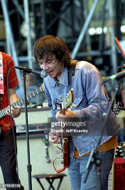 Wilco during Bonnaroo 2004 - Day 1 - Wilco at Centeroo Performance Fields - What Stage in Manchester, Tennessee, United States.