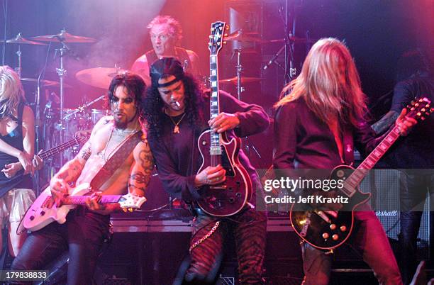 Dave Navarro, Matt Sorum, Slash and Billy Morrison