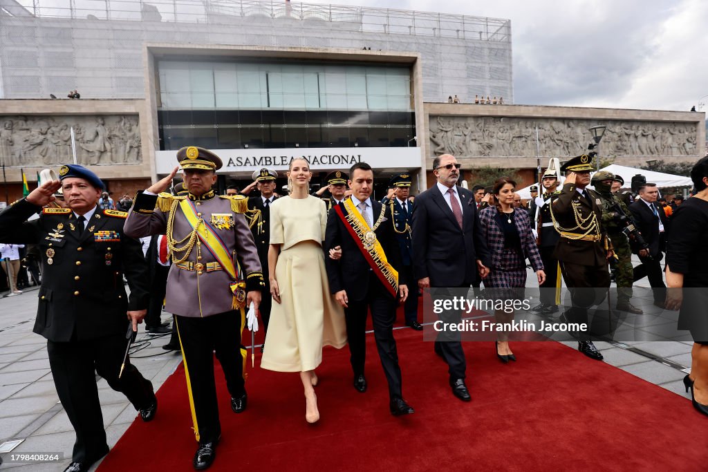 President Daniel Noboa Takes Office in Ecuador