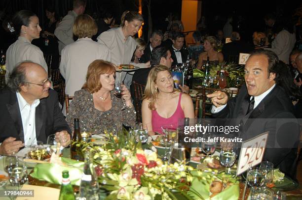 Dennis Franz, wife Joanie Zeck, James Belushi and wife Jennifer Sloan