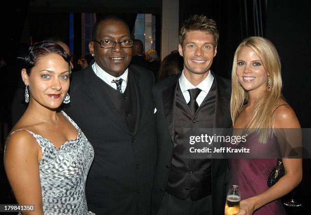 Erika Riker, Randy Jackson, Ryan Seacrest and Shana Wall