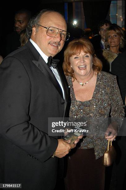 Dennis Franz and wife Joanie Zeck during 55th Annual Primetime Emmy Awards - Governors Ball at The Shrine Auditorium in Los Angeles, California,...