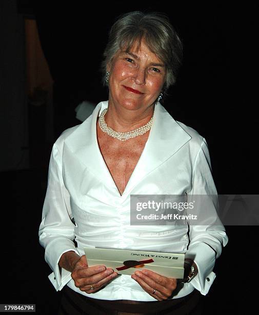 Rebecca Eaton during 57th Annual Primetime Emmy Awards - Backstage, Audience and Architectural Digest Green Room at The Shrine in Los Angeles,...