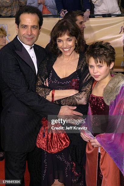 Tony Shalhoub, Brooke Adams and their daughter Sophie