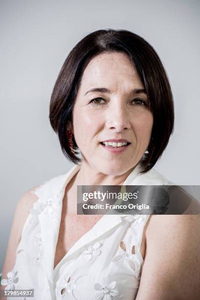 Actress Paulina Garcia poses for the 'Illiterate' portrait session as part of the 70th Venice International Film Festivalon on September 5, 2013 in...