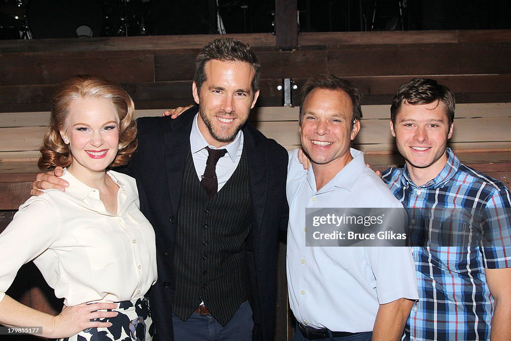Celebrities Visit Broadway - September 6, 2013