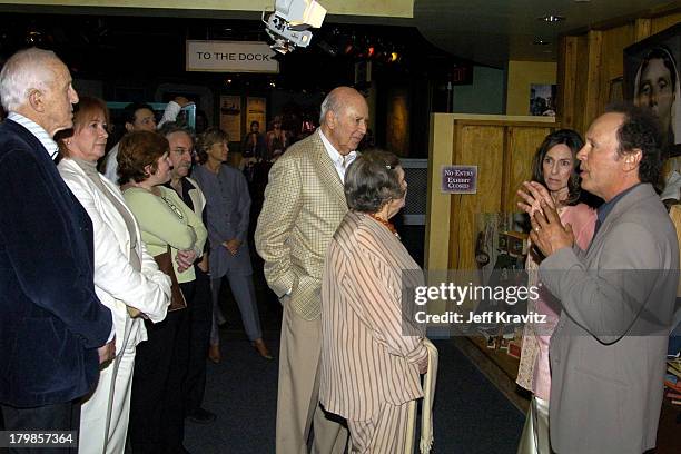 Carl Reiner, Estelle Reiner, Janice Crystal and Billy Crystal