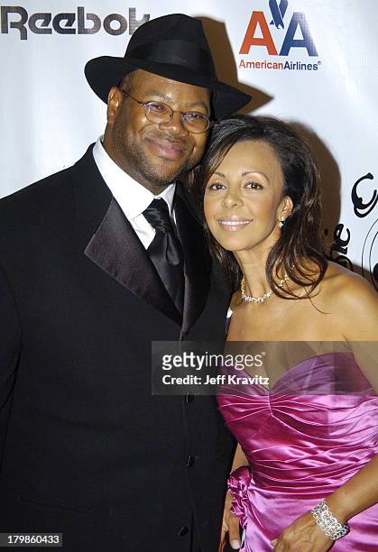 Jimmy Jam and wife Lisa Padilla during 16th Carousel of Hope Presented by Mercedes-Benz to Benefit the Barbara Davis Center for Childhood Diabetes -...