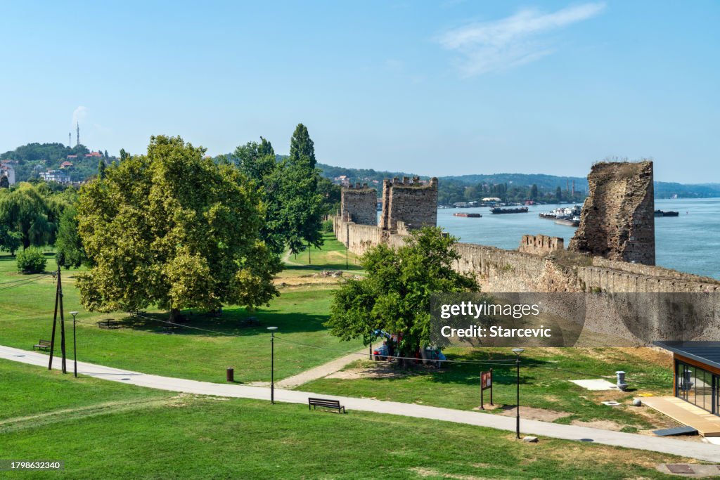 Forteresse de Smederevo en Serbie