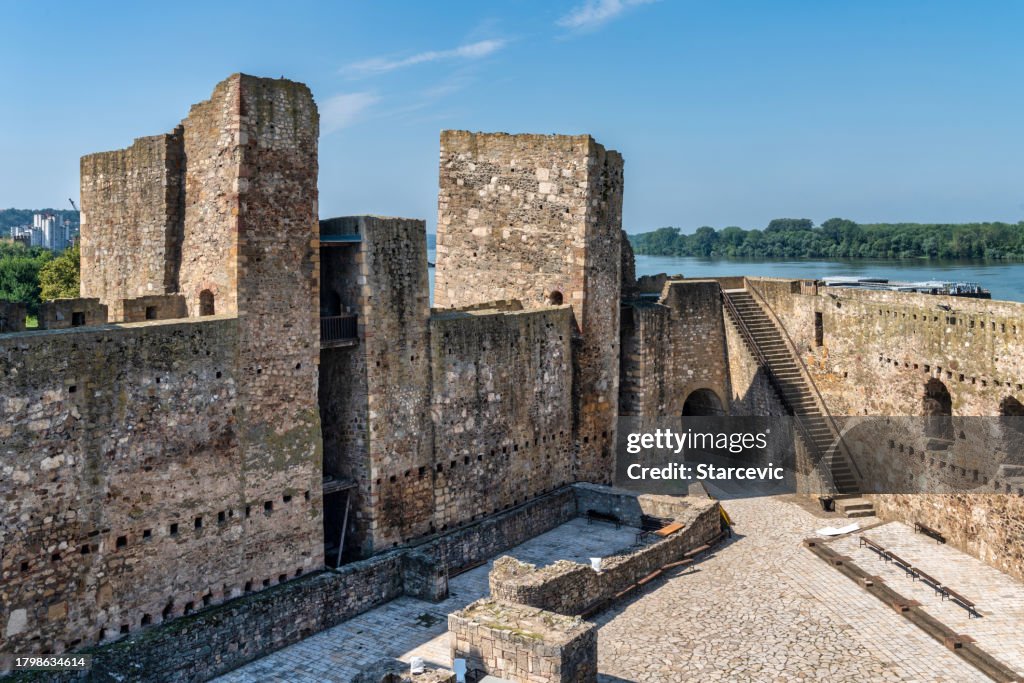 Forteresse de Smederevo en Serbie