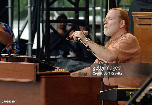 The Allman Brothers Band during Bonnaroo 2005 - Day 1 - The Allman Brothers Band at What Stage in Manchester, Tennessee, United States.