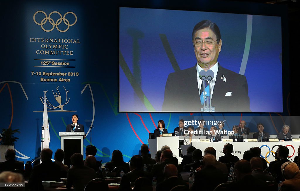 125th IOC Session Buenos Aires - 2020 Olympics Host City Announcement