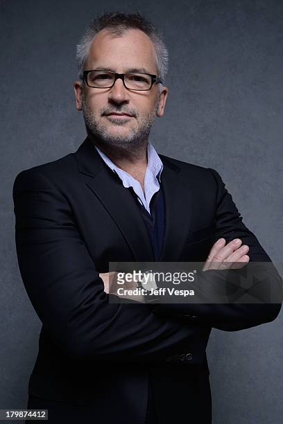 Director Charlie Stratton of 'Therese' poses at the Guess Portrait Studio during 2013 Toronto International Film Festival on September 7, 2013 in...