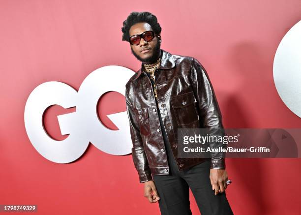 Leon Bridges attends the 2023 GQ Men of the Year at Bar Marmont on November 16, 2023 in Los Angeles, California.