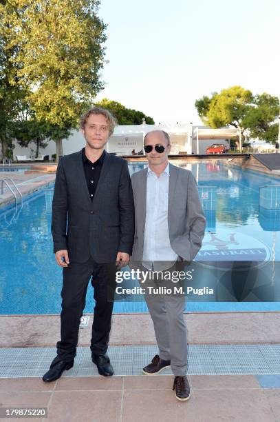 Directors Amiel Courtin-Wilson and Michael Cody attend the 70th Venice International Film Festival at Terrazza Maserati on September 7, 2013 in...