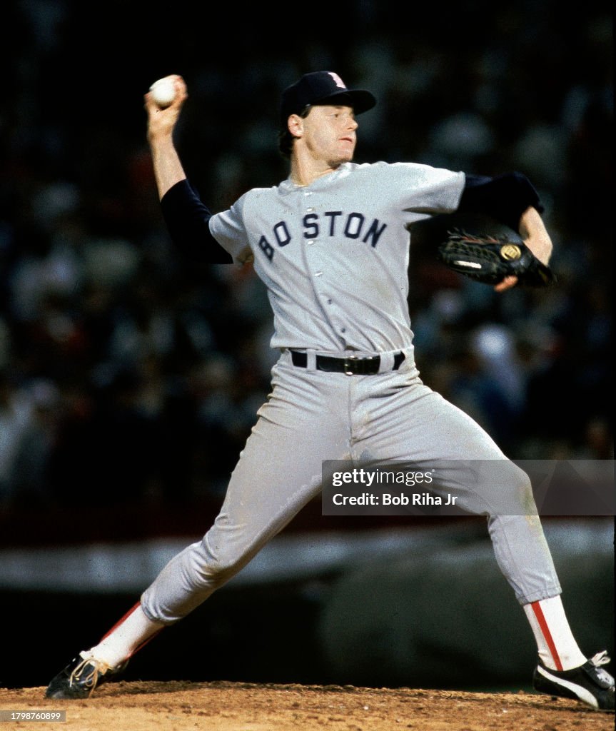 Pitcher Roger Clemens American League Playoffs