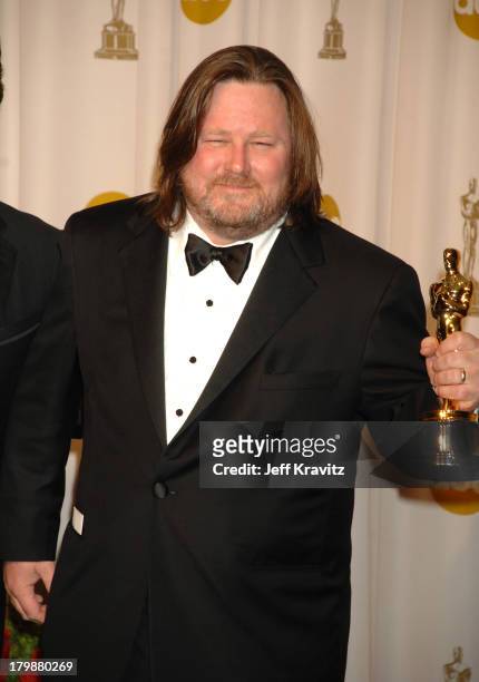 William Monahan, winner Best Adapted Screenplay for The Departed