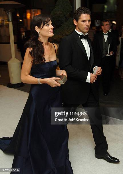 Eric Bana and Rebecca Gleeson during The 78th Annual Academy Awards - Governor's Ball at Kodak Theatre in Hollywood, California, United States.