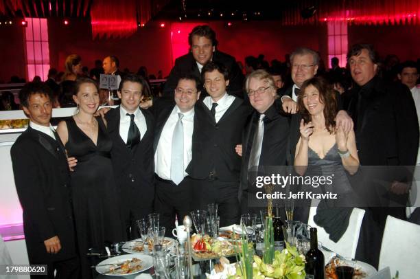 Cast and crew of Capote during The 78th Annual Academy Awards - Governor's Ball at Kodak Theatre in Hollywood, California, United States.