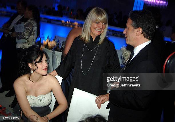 Tracey Lynn Stewart and Jon Stewart during The 78th Annual Academy Awards - Governor's Ball at Kodak Theatre in Hollywood, California, United States.