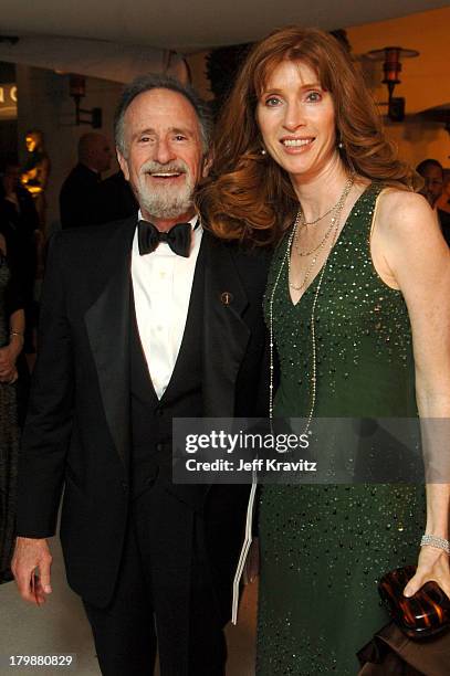 Sid Ganis, AMPAS President, and guest during The 78th Annual Academy Awards - Governor's Ball at Kodak Theatre in Hollywood, California, United...