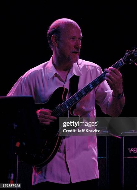 John Scofield of Phil Lesh and Friends during Bonnaroo 2006 - Day 3 - Phil Lesh and Friends at What Stage in Manchester, Tennessee, United States.