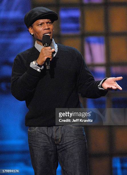 Comedian D.L. Hughley onstage at Comedy Central's LAST LAUGH 2007 at the Wilshire Theater on November 13, 2007 in Beverly Hills, California.