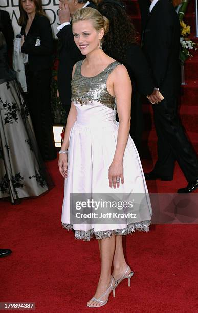 Reese Witherspoon, nominee for Best Performance by an Actress in a Motion Picture - Musical or Comedy for Walk the Line