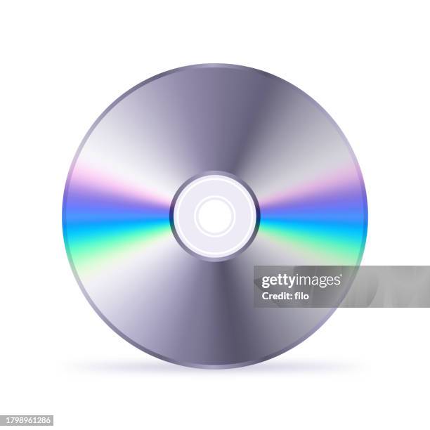 ilustraciones, imágenes clip art, dibujos animados e iconos de stock de elemento de diseño de disco cd-rom - compact disc