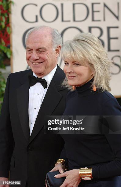 Candice Bergen and husband Marshall Rose during The 63rd Annual Golden Globe Awards - Red Carpet at Beverly Hilton Hotel in Beverly Hills,...