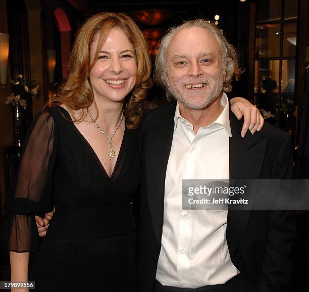 Robin Weigert and Brad Dourif during HBO Hosts a Screen Actors Guild Awards After Party at Spago in Beverly Hills, California, United States.