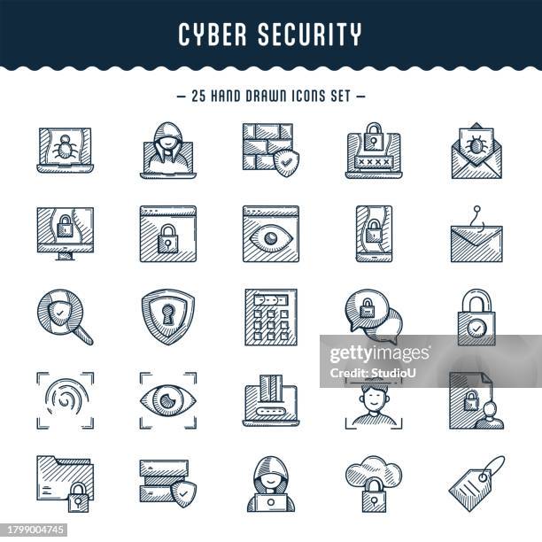 2,208 Cyber Security Drawing Stock Photos, High-Res Pictures, and ...