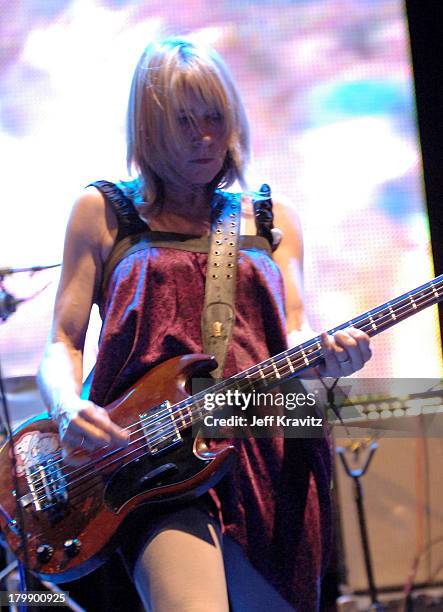 Sonic Youth during Coachella Valley Music and Arts Festival - Day One - Sonic Youth at Empire Polo Field in Indio, California, United States.