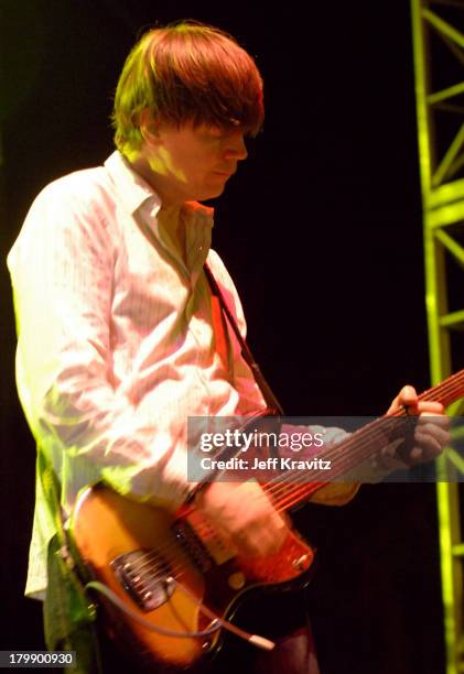 Thurston Moore of Sonic Youth during Coachella Valley Music and Arts Festival - Day One - Sonic Youth at Empire Polo Field in Indio, California,...